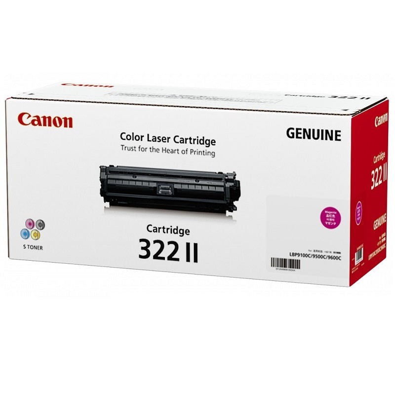 Genuine Canon 322II Magenta Toner Cartridge