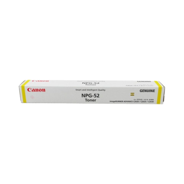 Genuine Canon TG-52 GPR-36 Yellow Toner Cartridge