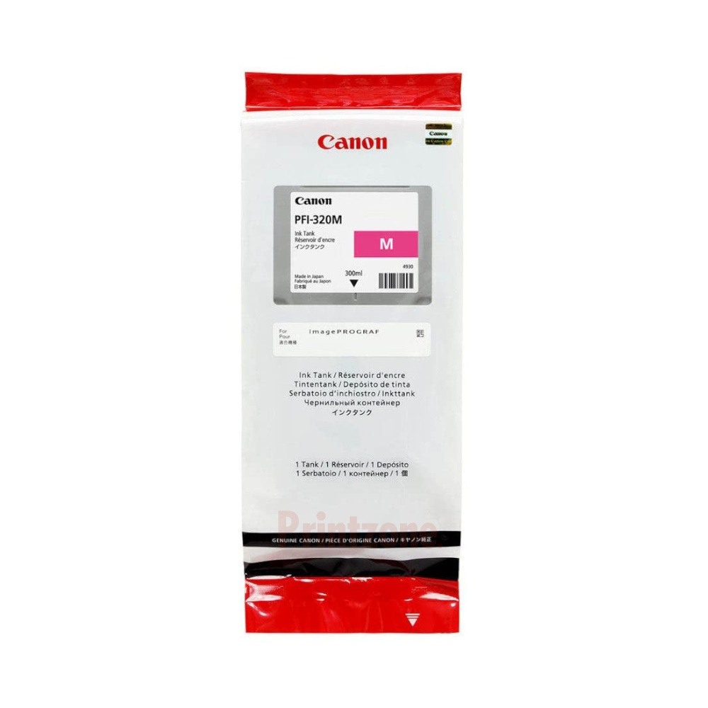 Genuine Canon PFI-320M Magenta Ink 300ml