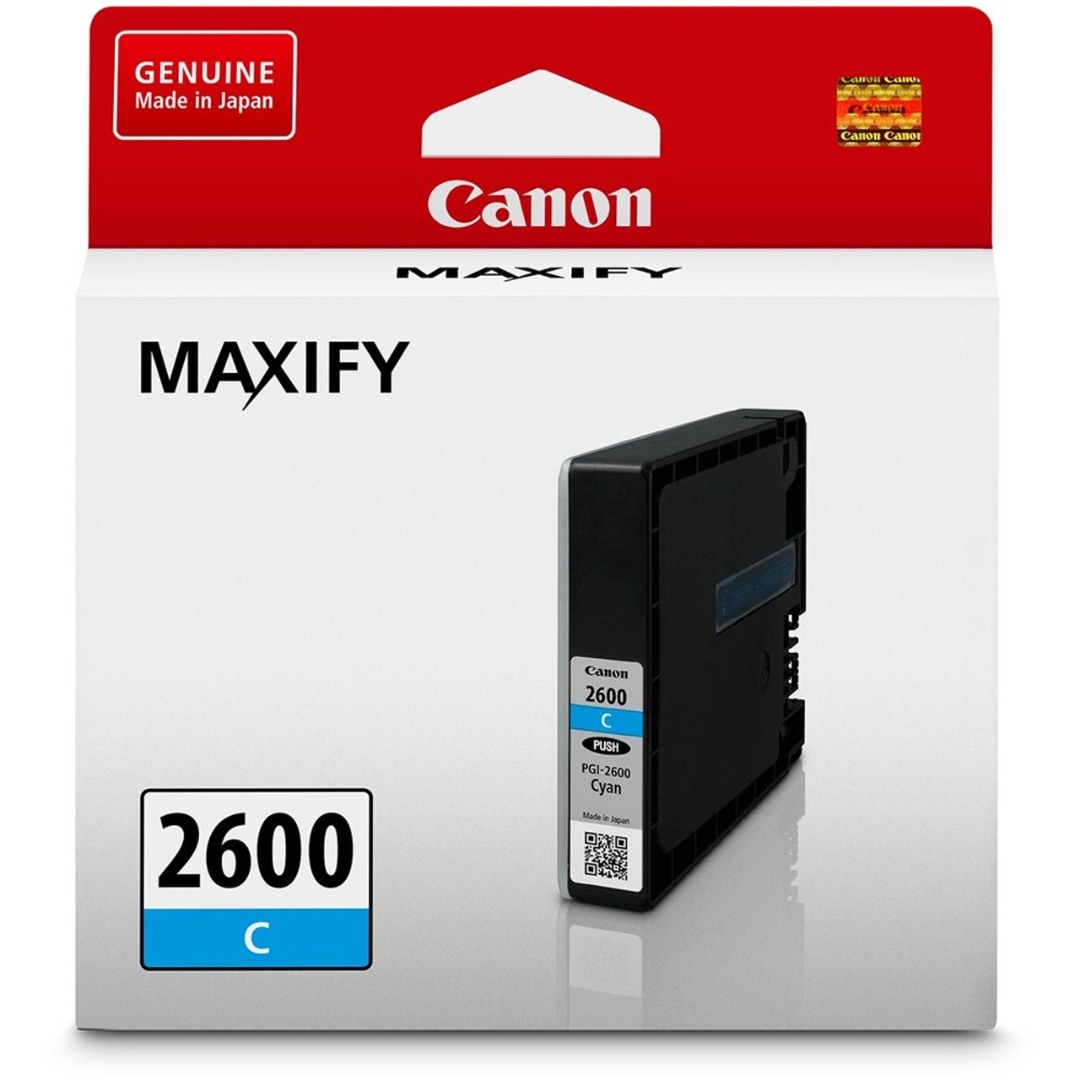 Genuine Canon PGI-2600C Cyan Ink Cartridge