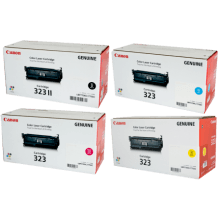 Genuine Canon 323 Toner Cartridge Value Pack (inc. high yield black)