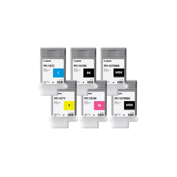 Genuine Canon PFI-107 Ink Cartridge PLUS Value Pack