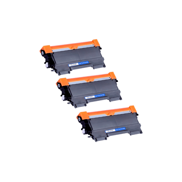 Compatible Brother TN-2250 Toner Cartridge 3 PACK