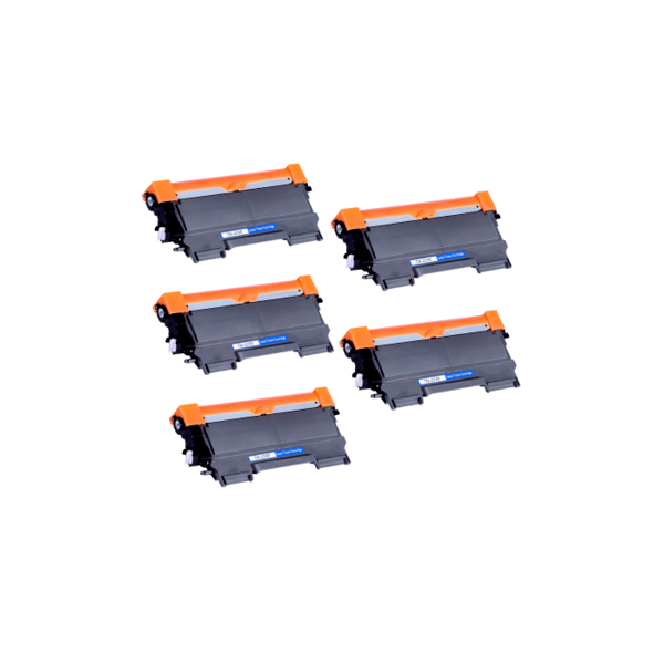 Compatible Brother TN-2250 Toner Cartridge 5 PACK