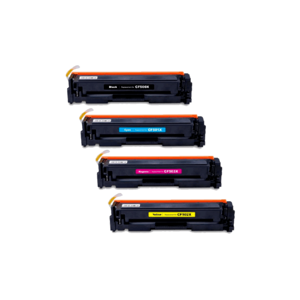 Compatible HP 202X Toner Value Pack High Yield