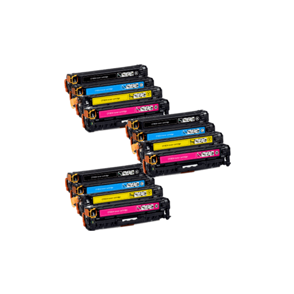 Compatible HP 312X 312A Toner Value Pack (inc high yield black) 3 PACK