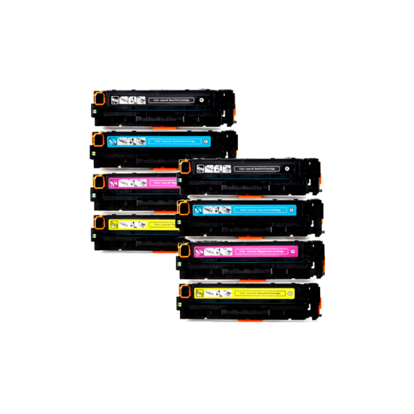 Compatible HP 410X Toner Cartridge Value Pack High Yield 2 PACK