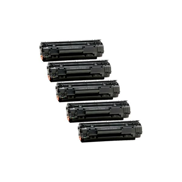 Compatible HP 35A Toner Cartridge CB435A 5 PACK