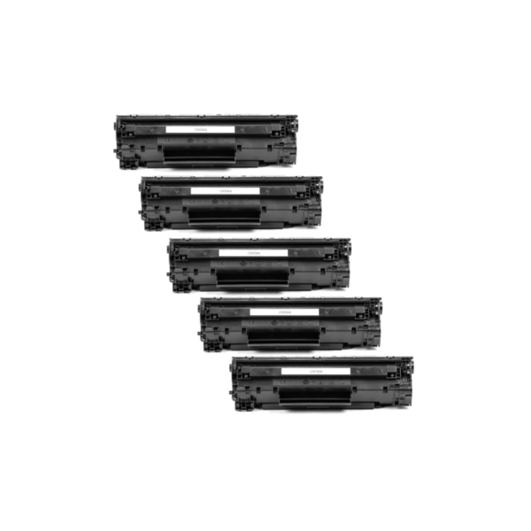 Compatible HP 36A Toner Cartridge CB436A 5 PACK