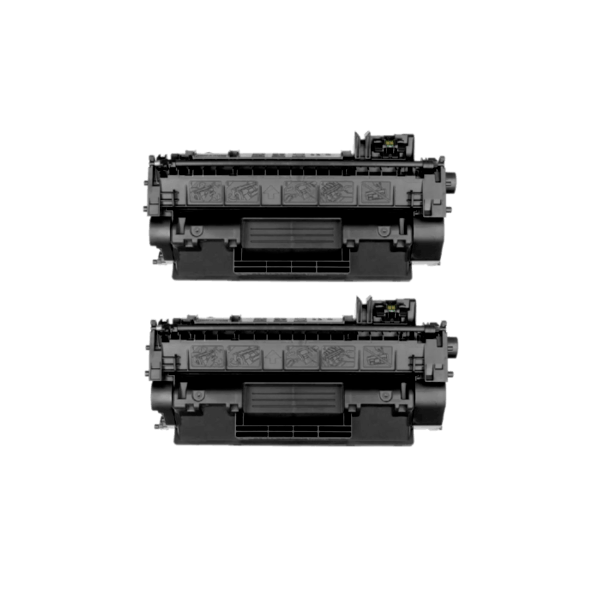 Compatible HP 05A Toner Cartridge CE505A 2 PACK