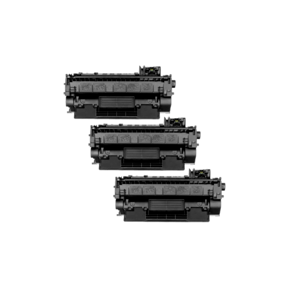 Compatible HP 05A Toner Cartridge CE505A 3 PACK