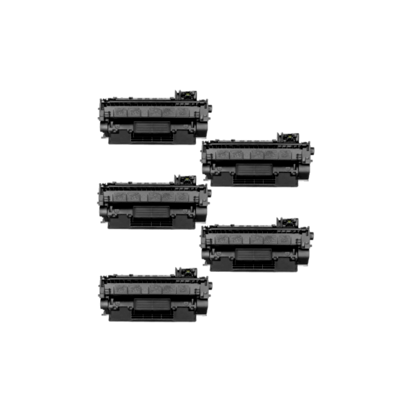 Compatible HP 05A Toner Cartridge CE505A 5 PACK