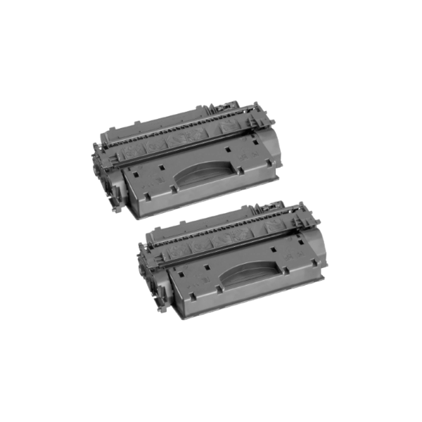 Compatible HP 05X Toner Cartridge CE505X 2 PACK