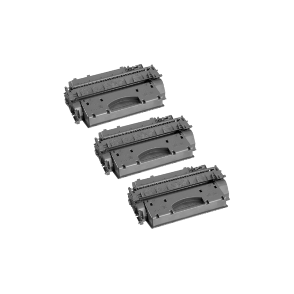 Compatible HP 05X Toner Cartridge CE505X 3 PACK