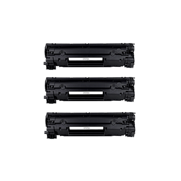 Compatible HP 79A Toner Cartridge CF279A 3 PACK