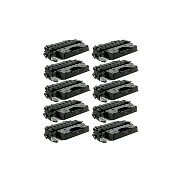 Compatible HP 80X Toner Cartridge CF280X 10 PACK