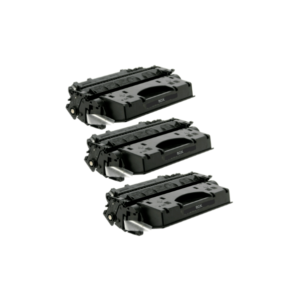 Compatible HP 80X Toner Cartridge CF280X 3 PACK