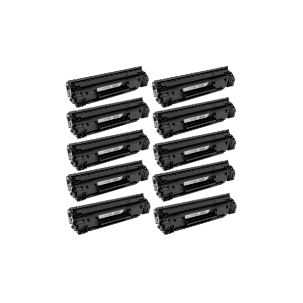 Compatible HP 83X Toner High Yield CF283X 10 PACK