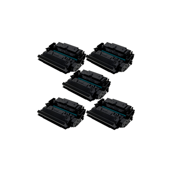 Compatible HP 87X Toner Cartridge High Yield CF287X 5 PACK