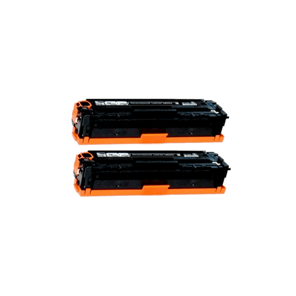 Compatible HP 201X Black Toner High Yield CF400X 2 PACK