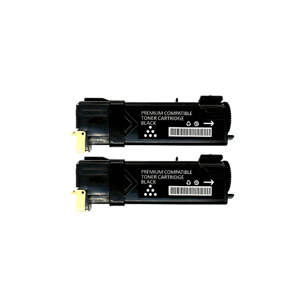 Compatible Dell 1320cn 2130cn 2135cn Black Toner 2 PACK