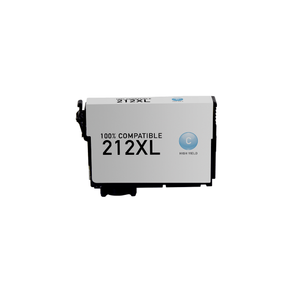 Compatible Epson 212XL Cyan Ink High Yield