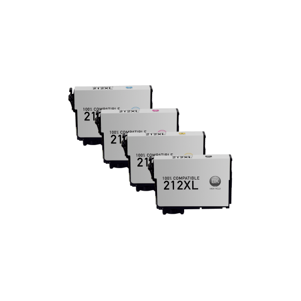 Compatible Epson 212XL Ink Value Pack High Yield