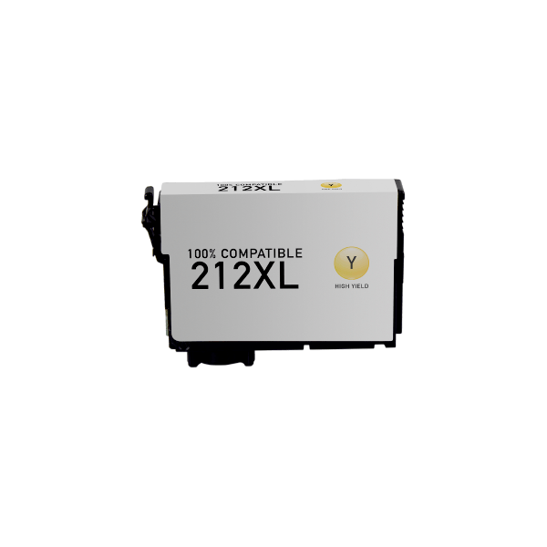 Compatible Epson 212XL Yellow Ink High Yield