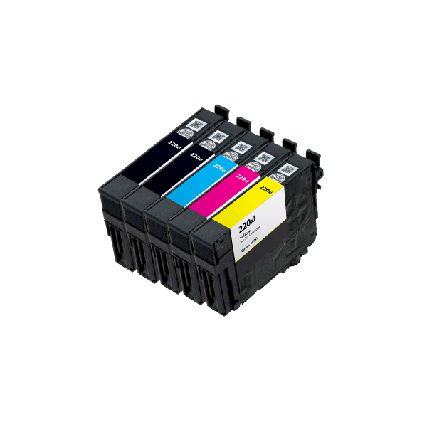 Compatible Epson 220XL Ink Value Pack PLUS EXTRA BLACK