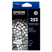 Genuine Epson 252 Black Ink Cartridge