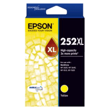 Genuine Epson 252XL Yellow Ink Cartridge High Yield