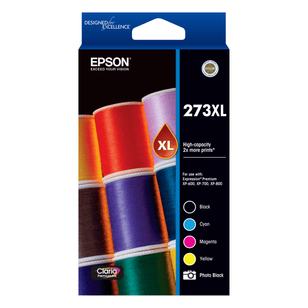 Genuine Epson 273XL Ink Value Pack High Yield