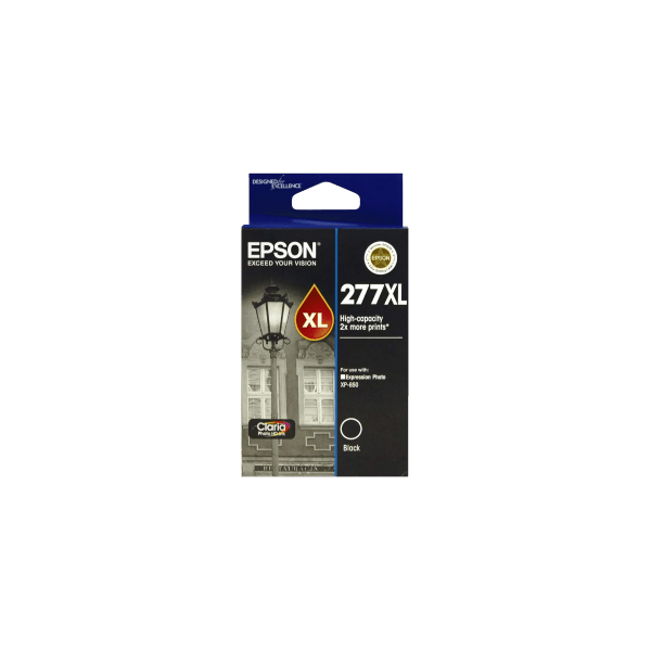 Genuine Epson 277XL Black Ink High Yield