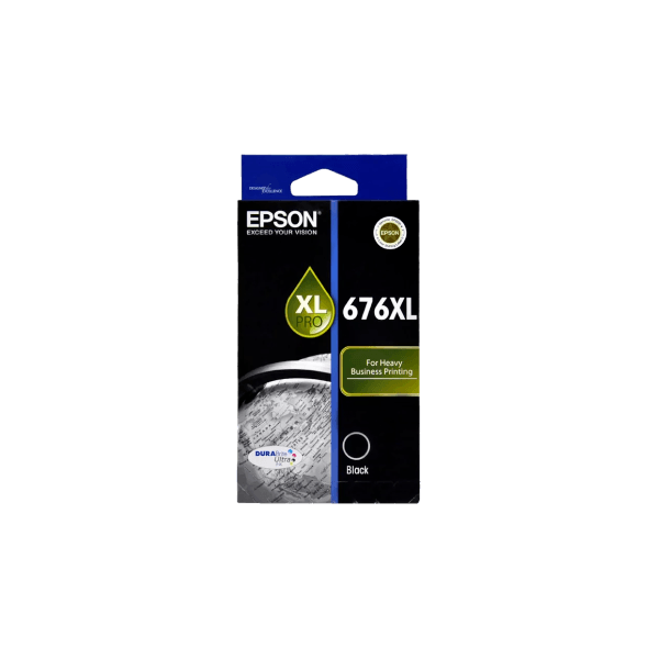 Genuine Epson 676XL Black Ink