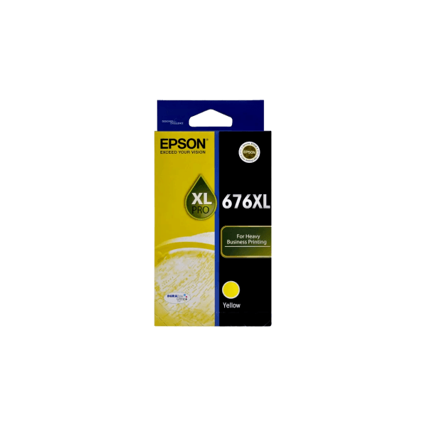 Genuine Epson 676XL Yellow Ink