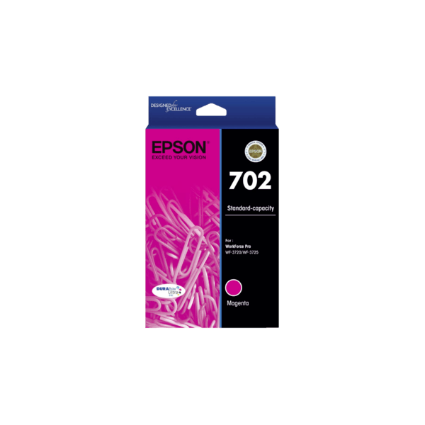 Genuine Epson 702 Magenta Ink Cartridge