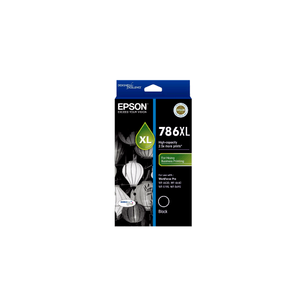 Genuine Epson 786XL Black High Yield