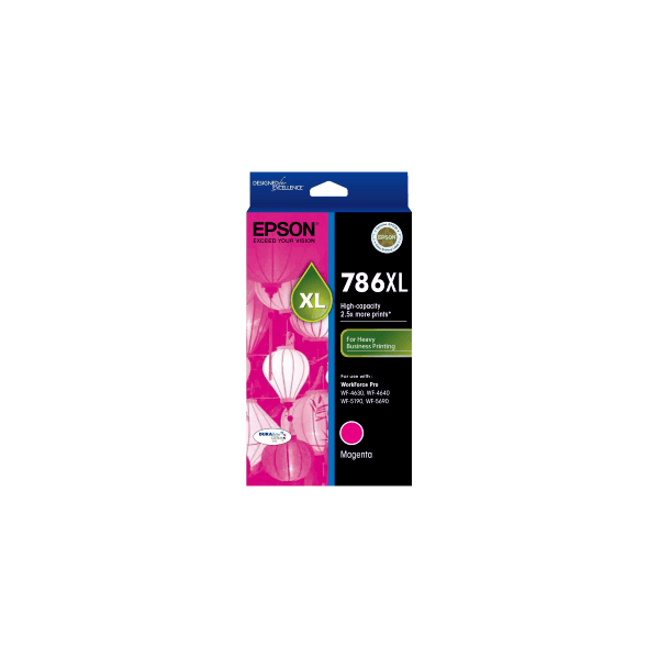 Genuine Epson 786XL Magenta Ink High Yield