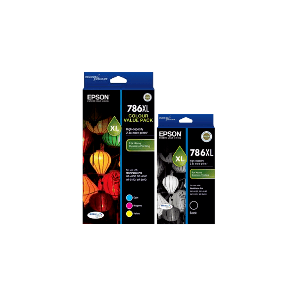 Genuine Epson 786XL Ink Value Pack High Yield