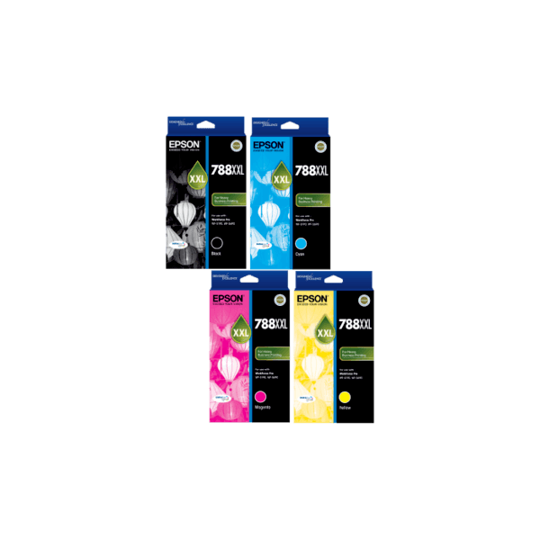 Genuine Epson 788XXL Ink Cartridge Value Pack