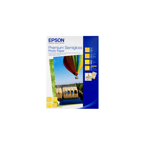 Epson A4 Premium Semigloss Photo Paper S041332