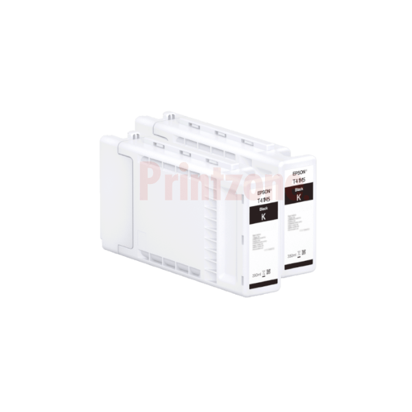 Genuine Epson 350ml Ultrachrome XD2 Black Ink 41M5 2 PACK