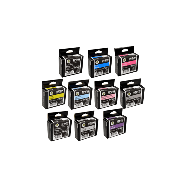 Genuine Epson UltraChrome Pro10 Ink Value Pack for SureColor P706