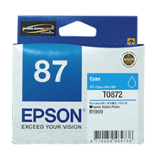 Genuine Epson 87 Cyan Ink Cartridge