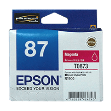 Genuine Epson 87 Magenta Ink Cartridge