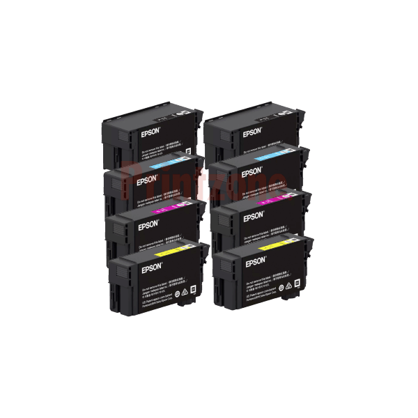 Genuine Epson 80ml Black &amp; 50ml Colours Ultrachrome XD2 Ink Double Value Pack