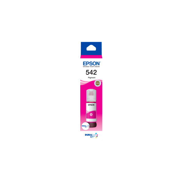 Genuine Epson EcoTank Magenta Ink Bottle T542