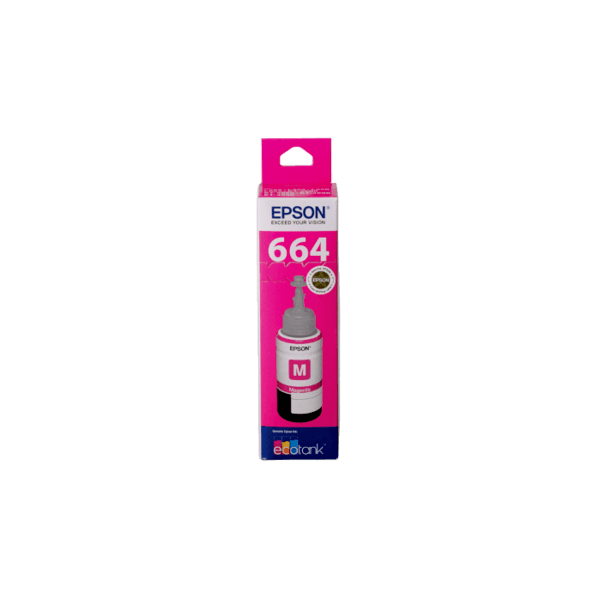 Genuine Epson EcoTank Magenta Ink Bottle T6643