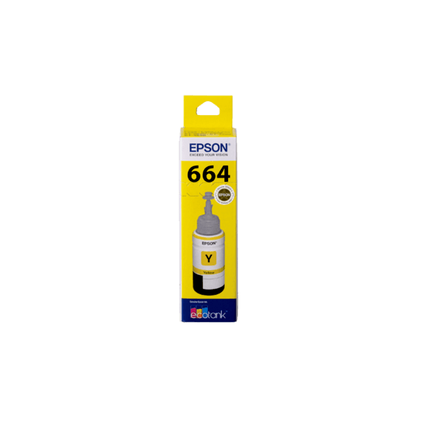 Genuine Epson EcoTank Yellow Ink Bottle T6644