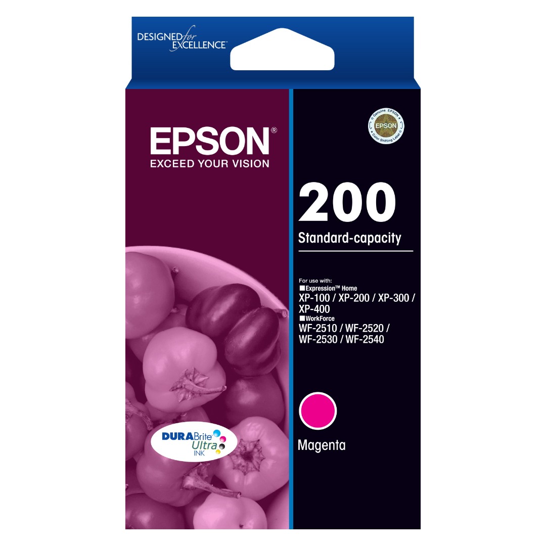 Genuine Epson 200 Magenta Ink Cartridge